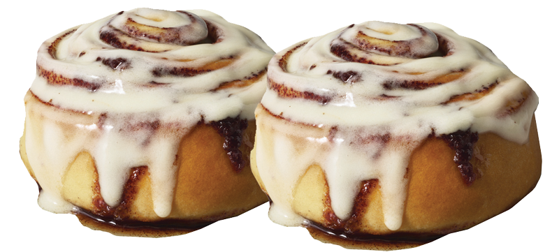Two Cinnamon Rolls